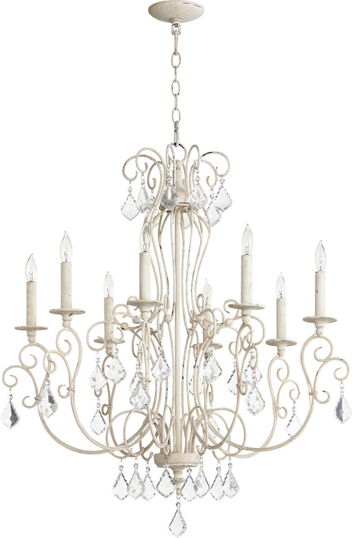 Quorum Home Quorum - 6205-8-70 - Eight Light Chandelier - Persian White