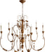Quorum Home Quorum - 6206-9-94 - Nine Light Chandelier - French Umber
