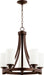Quorum Home Quorum - 6207-5-86 - Five Light Chandelier - Oiled Bronze