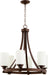 Quorum Home Quorum - 6207-6-86 - Six Light Chandelier - Oiled Bronze