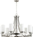 Quorum Home Quorum - 6207-9-65 - Nine Light Chandelier - Satin Nickel