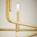 Quorum Home Quorum - 6210-8-80 - Eight Light Chandelier - Aged Brass