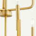 Quorum Home Quorum - 6210-9-80 - Nine Light Chandelier - Aged Brass
