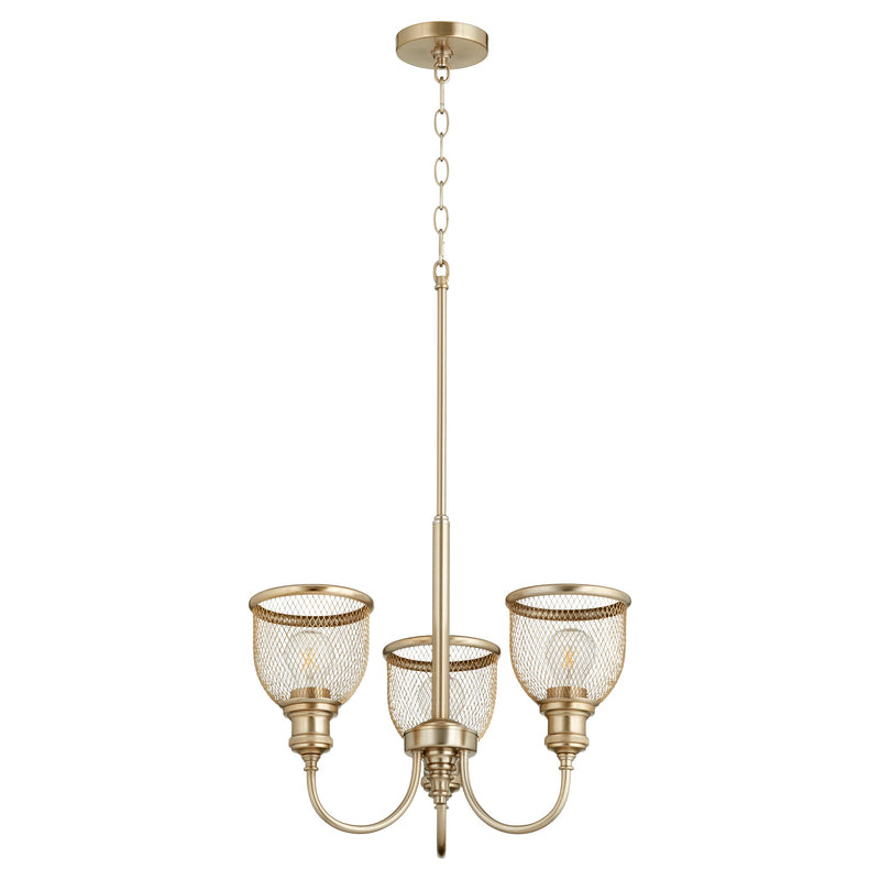 Omni 3 Light Convertible - Aged Brass