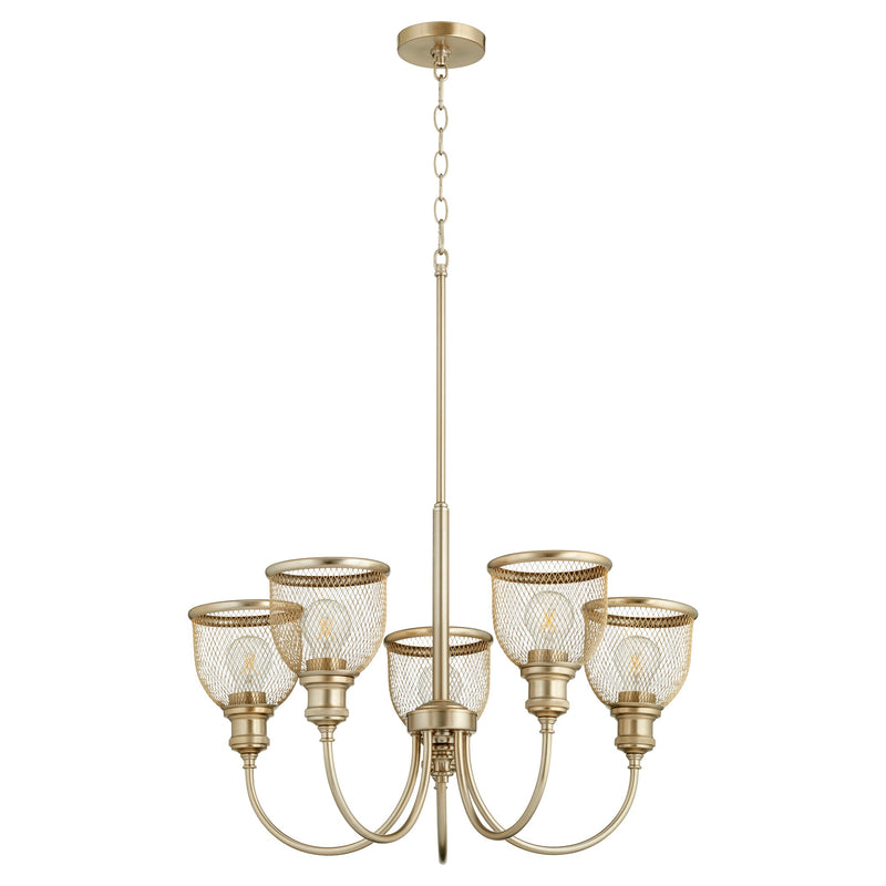 Omni 5 Light Convertible - Aged Brass