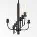 Quorum Home Quorum - 622-8-59 - Eight Light Linear Chandelier - Matte Black