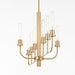 Quorum Home Quorum - 622-8-80 - Eight Light Chandelier - Aged Brass