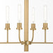 Quorum Home Quorum - 622-8-80 - Eight Light Chandelier - Aged Brass