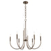 Quorum Home Quorum - 6223-6-81 - Six Light Chandelier - Dark Brass