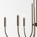 Quorum Home Quorum - 6223-6-81 - Six Light Chandelier - Dark Brass
