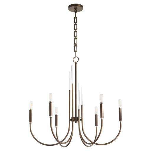 Quorum Home Quorum - 6223-6-81 - Six Light Chandelier - Dark Brass