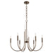 Quorum Home Quorum - 6223-6-81 - Six Light Chandelier - Dark Brass