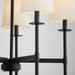 Quorum Home Quorum - 624-5-59 - Five Light Chandelier - Matte Black