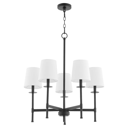 Quorum Home Quorum - 624-5-59 - Five Light Chandelier - Matte Black