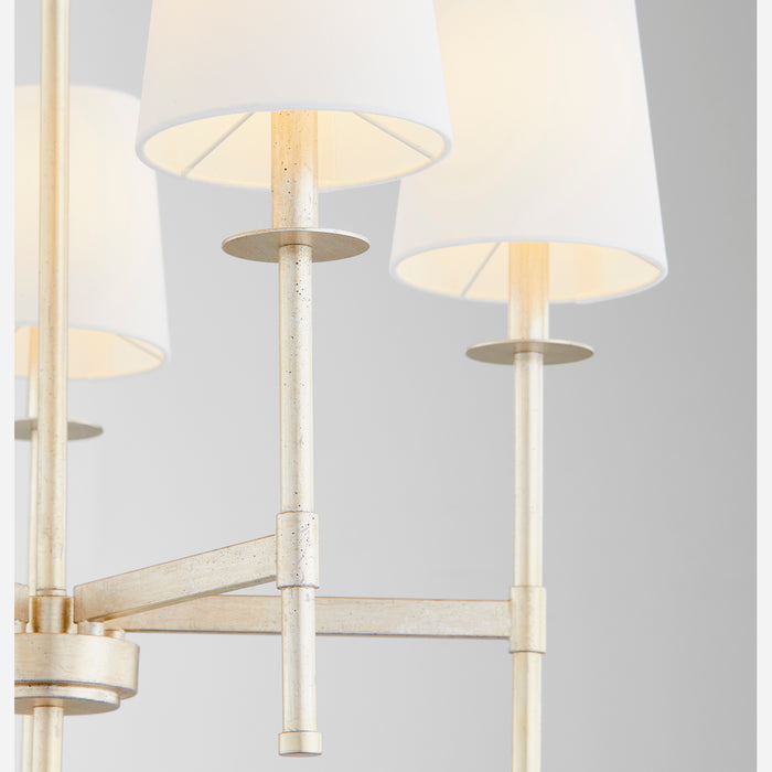 Quorum Home Quorum - 624-5-60 - Five Light Chandelier - Aged Silver Leaf