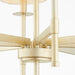 Quorum Home Quorum - 624-8-60 - Eight Light Chandelier - Aged Silver Leaf