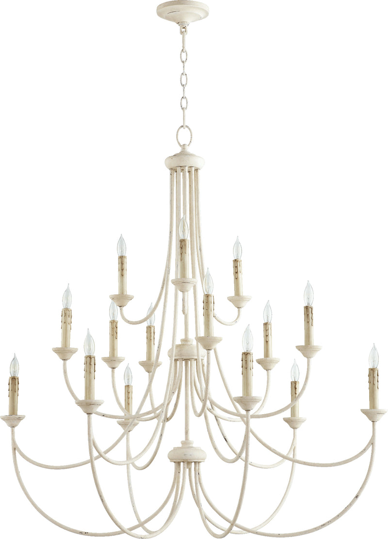 Quorum Home Quorum - 6250-15-70 - 15 Light Chandelier - Persian White