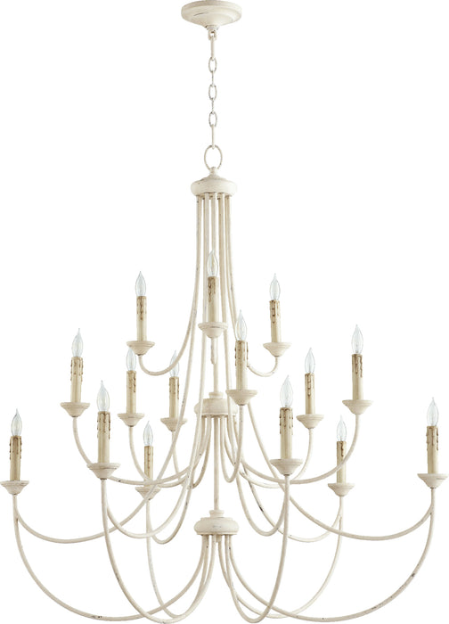 Quorum Home Quorum - 6250-15-70 - 15 Light Chandelier - Persian White
