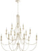 Quorum Home Quorum - 6250-15-70 - 15 Light Chandelier - Persian White