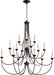 Quorum Home Quorum - 6250-15-86 - 15 Light Chandelier - Oiled Bronze