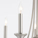 Quorum Home Quorum - 6250-5-65 - Five Light Chandelier - Satin Nickel