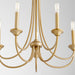Quorum Home Quorum - 6250-5-80 - Five Light Chandelier - Aged Brass