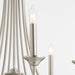 Quorum Home Quorum - 6250-8-65 - Eight Light Chandelier - Satin Nickel