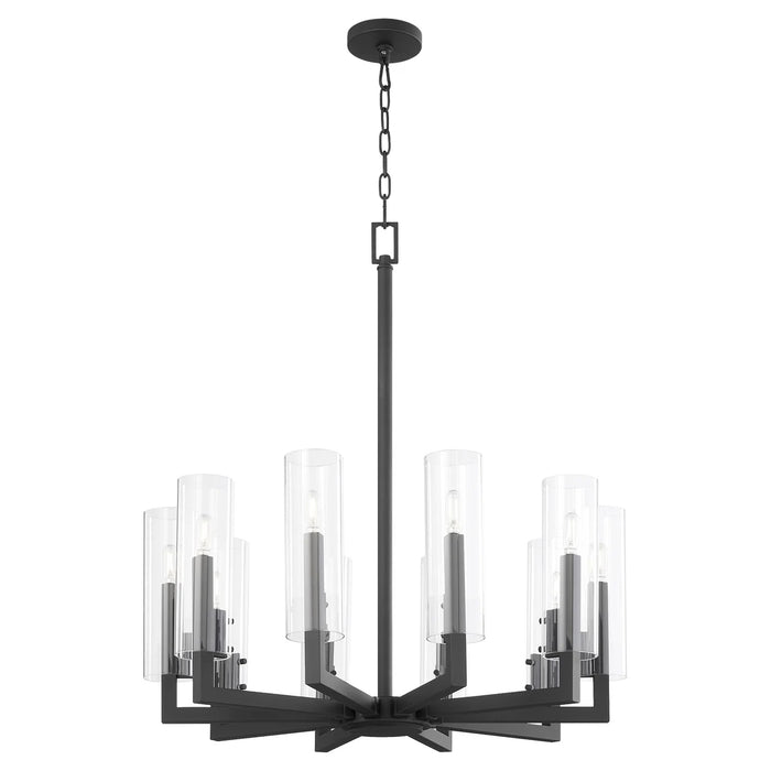 Quorum Home Quorum - 6277-10-69 - Ten Light Chandelier - Textured Black