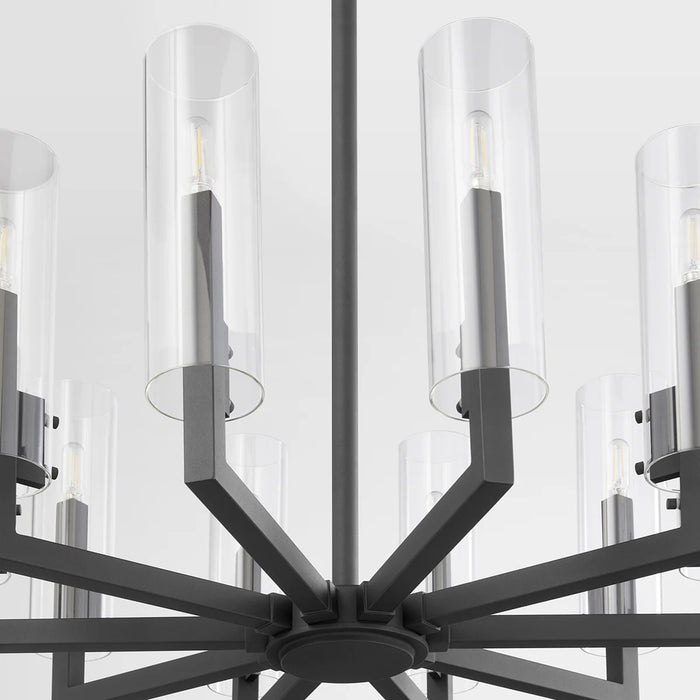 Quorum Home Quorum - 6277-10-69 - Ten Light Chandelier - Textured Black