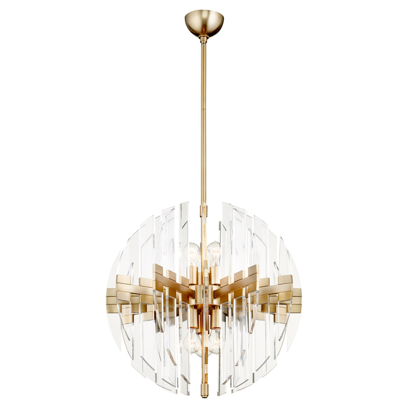 Quorum Home Cyan - 6310-23-80 - Six Light Chandelier