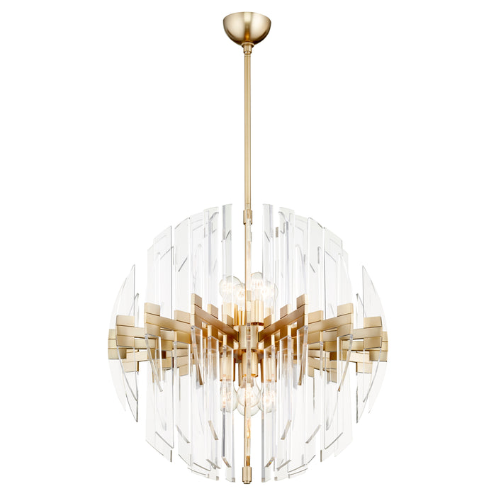 Quorum Home Cyan - 6310-27-80 - Eight Light Chandelier