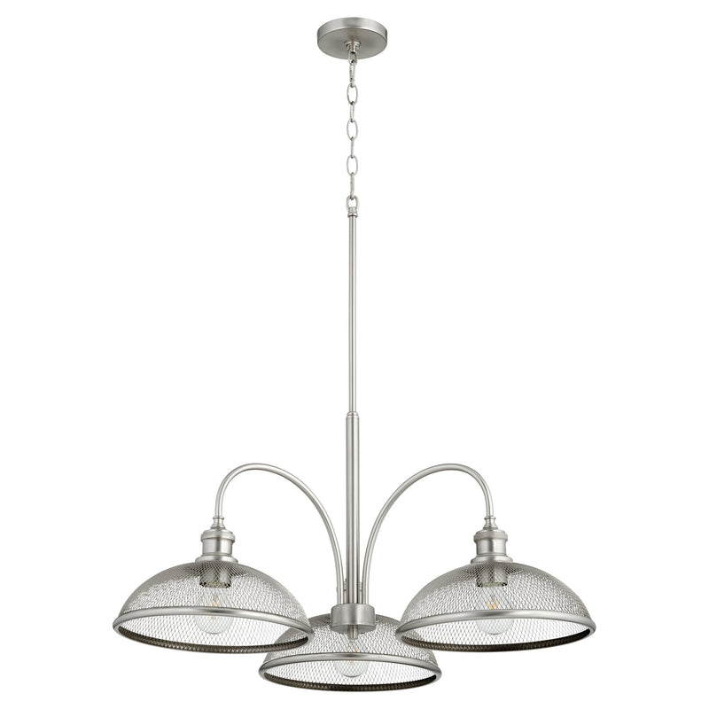 Omni 3 Light Nook - Satin Nickel