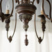 Quorum Home Quorum - 6316-6-39 - Six Light Chandelier - Vintage Copper