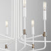 Quorum Home Quorum - 633-8-0881 - Eight Light Chandelier - Studio White w/ Dark Brass