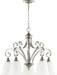 Quorum Home Quorum - 6354-5-64 - Five Light Chandelier - Classic Nickel