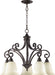 Quorum Home Quorum - 6354-5-86 - Five Light Chandelier - Oiled Bronze