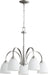 Quorum Home Quorum - 6360-5-64 - Five Light Chandelier - Classic Nickel