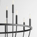 Quorum Home Quorum - 6374-12-59 - 12 Light Chandelier - Matte Black