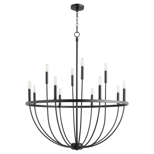 Quorum Home Quorum - 6374-12-59 - 12 Light Chandelier - Matte Black