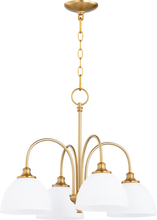 Celeste 4 Light Nook - Aged Brass
