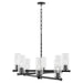 Quorum Home Quorum - 641-8-59 - Eight Light Chandelier - Matte Black