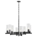 Quorum Home Quorum - 641-8-59 - Eight Light Chandelier - Matte Black