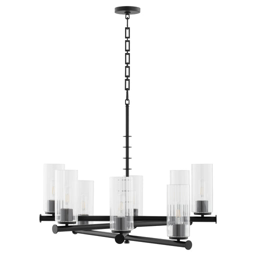 Quorum Home Quorum - 641-8-59 - Eight Light Chandelier - Matte Black