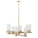 Quorum Home Quorum - 641-8-80 - Eight Light Chandelier - Aged Brass