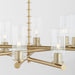 Quorum Home Quorum - 641-8-80 - Eight Light Chandelier - Aged Brass
