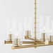 Quorum Home Quorum - 641-8-80 - Eight Light Chandelier - Aged Brass