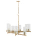 Quorum Home Quorum - 641-8-80 - Eight Light Chandelier - Aged Brass
