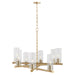Quorum Home Quorum - 641-8-80 - Eight Light Chandelier - Aged Brass