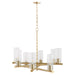 Quorum Home Quorum - 641-8-80 - Eight Light Chandelier - Aged Brass