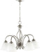 Quorum Home Quorum - 6410-5-64 - Five Light Chandelier - Classic Nickel